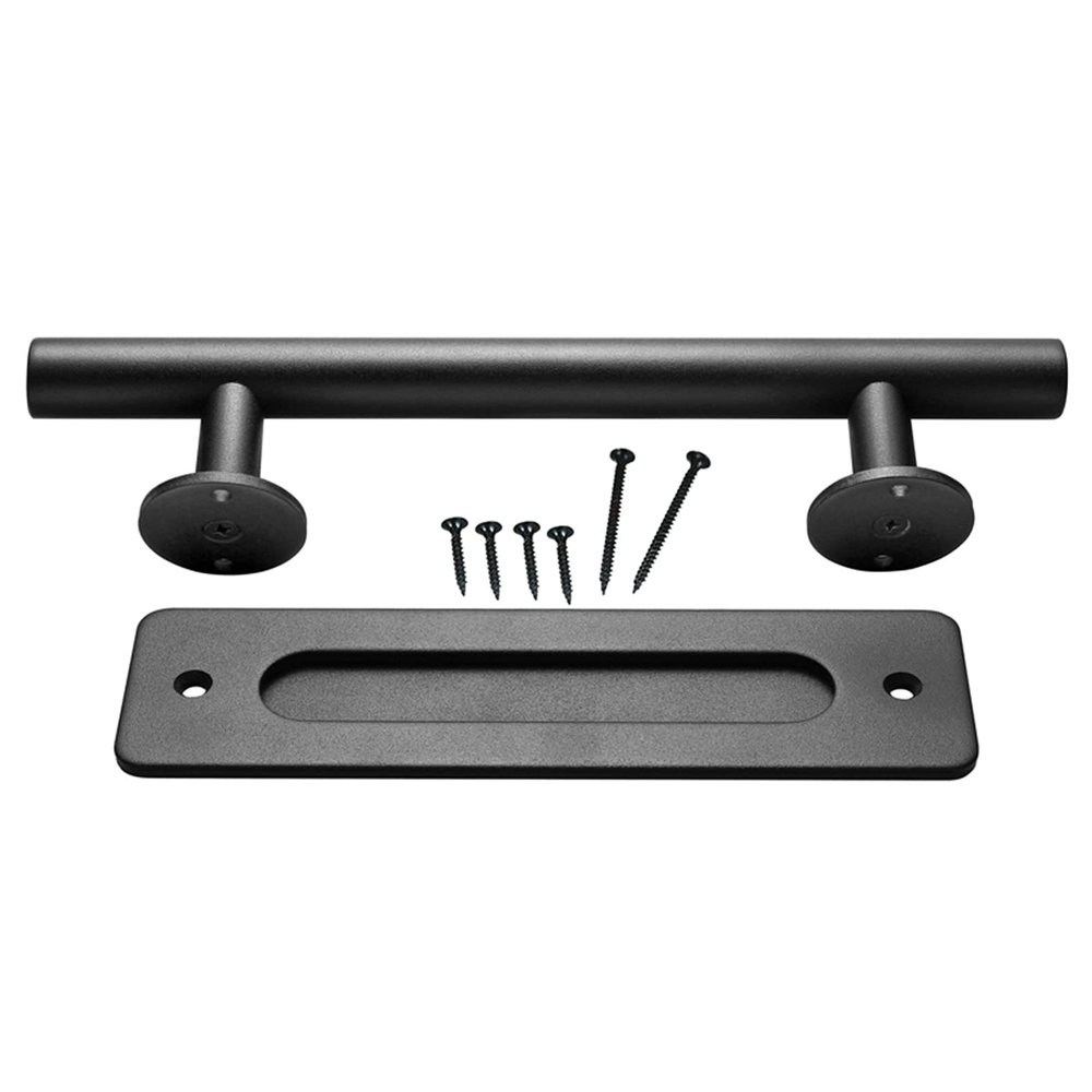 HYEYXKK Shower Door Pull Handle Set, Stainless Steel, 60 cm