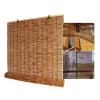 DLLY Natural Bamboo Roman Blind, Handwoven Retro Reed Shade, 110 x 180 cm / 43 x 71 in view 1
