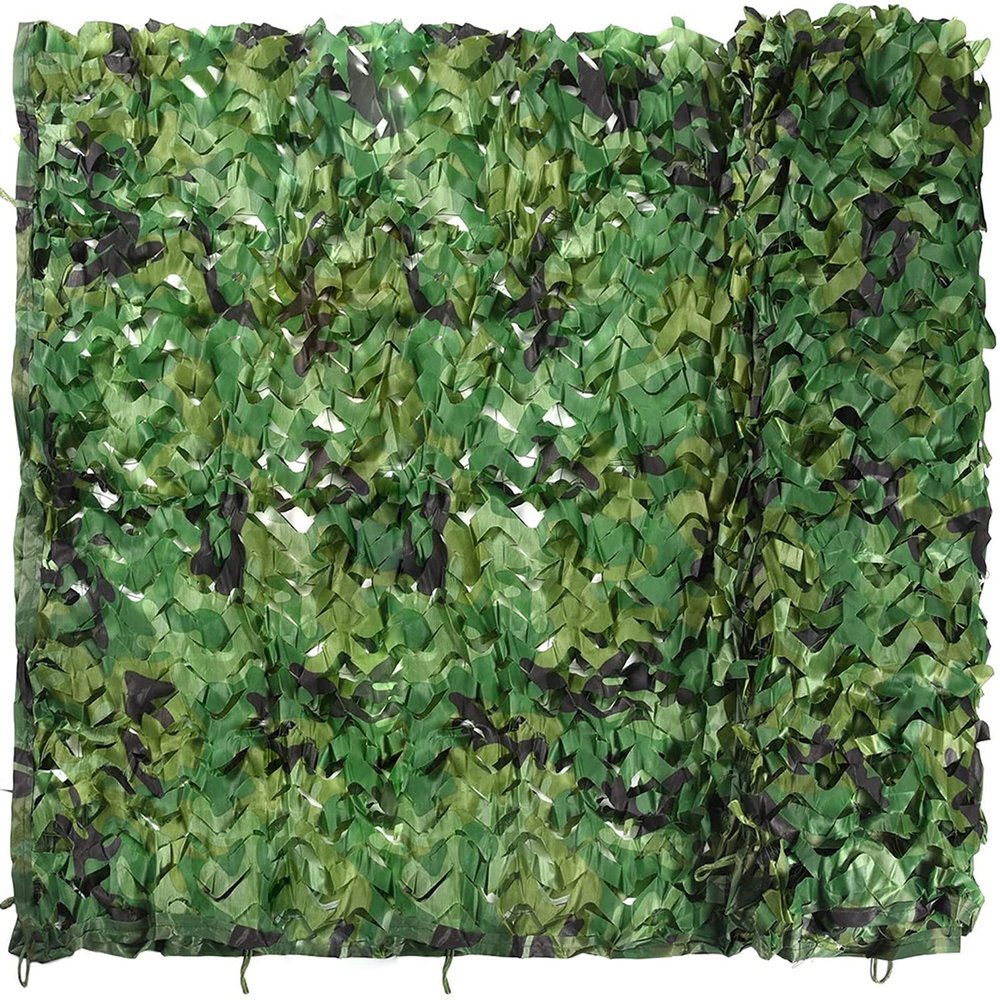 BcofoA Military Camouflage Net, Jungle, 10 ft x 10 ft (3 m x 3 m)