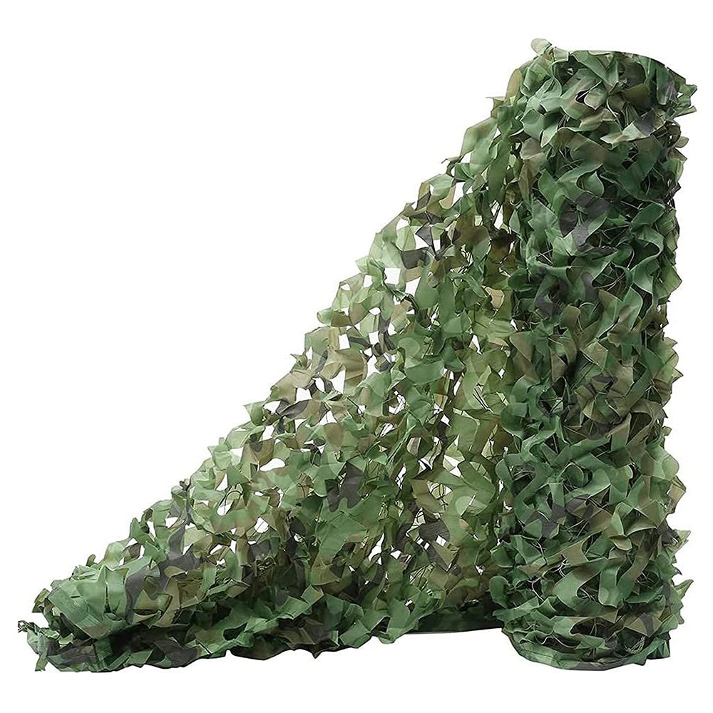 BcofoA Camouflage Net for Outdoor Use, Jungle, 1.5 m x 6 m