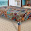 laro Washable PVC Oilcloth Tablecloth, Mosaic Multicolor, 140 x 200 cm view 2