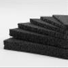 2 Rubber Granulate Mats, 150 x 350 x 10 mm, Anti-Vibration and Load-Securing view 2