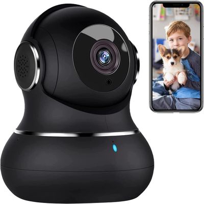 litokam Little elf 2K Indoor Wi-Fi Security Camera with 360° View
