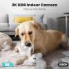 litokam Little elf 2K Indoor Wi-Fi Security Camera with 360° View view 3