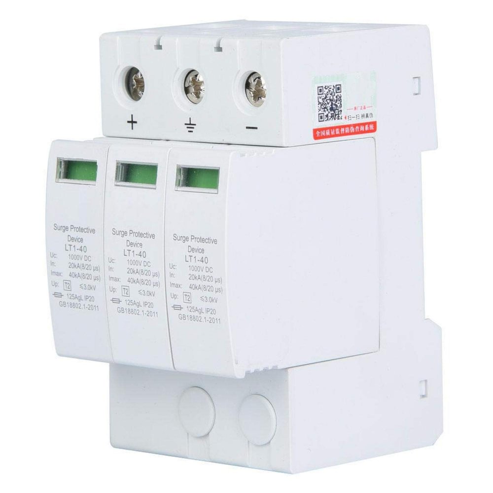 Home Surge Protector, 3-Pole Surge Arrester (3P 40kA)