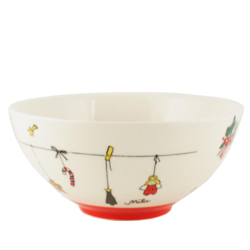 440s-Exklusiv Mila Ceramic Bowl, “Es Weihnachtet sehr” | MI-44085