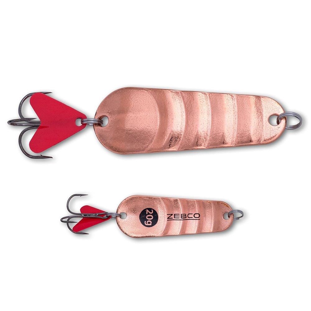 Zebco Premium Trophy Z-Ace Copper Spoon Lure, 20 g