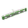 sourcing map 5-Piece Fader Variable Resistors for Mixers with Knobs, Green view 3