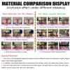 Self-Adhesive Privacy Window Film, Colorful Abstract Frosted Glass, Reusable, 30 x 120 cm view 4