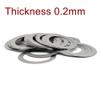 XinYuan Stainless Steel Ultra-Thin Flat Washers, M3 M4 M5 view 4