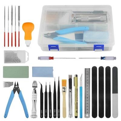 BGTXINGI 41-Piece Gundam Model Tool Set with Plastic Box