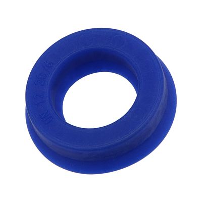 sourcing map UHS Radial Shaft Seal 12 mm ID x 20 mm OD x 6 mm Wide, PU, Blue, 2-Pack