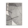Home Black and White Leaf-Texture Rug for Living Room, Bedroom or Children's Room, 200 × 300 cm view 2