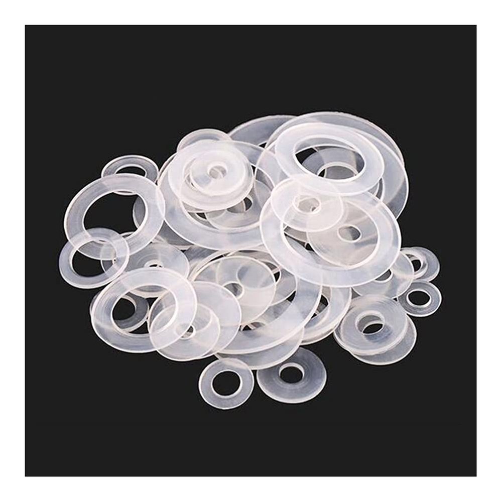 XinYuan Flat White Nylon Plastic Washers, Spacer/Sealing Rings, M3–M20