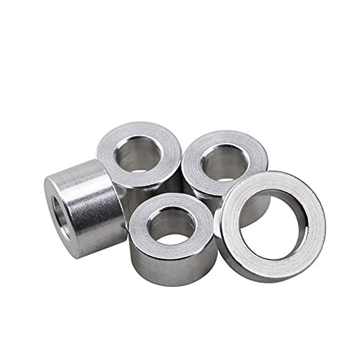 XinYuan Flat Washers, 10–20 pcs/lot, Aluminum Bushing Seals, M3 M4 M5 M6 M8, Round Hollow Unthreaded Spacers