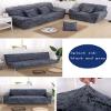 ZZDXW Stretch Sofa Slipcover for L-Shaped Sofas, 3-/2-/4-Seater, Floral Pattern view 2