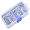 Stainless Steel Flat Washers and Lock Washers, M2–M12, 360/800-Piece Set view 1