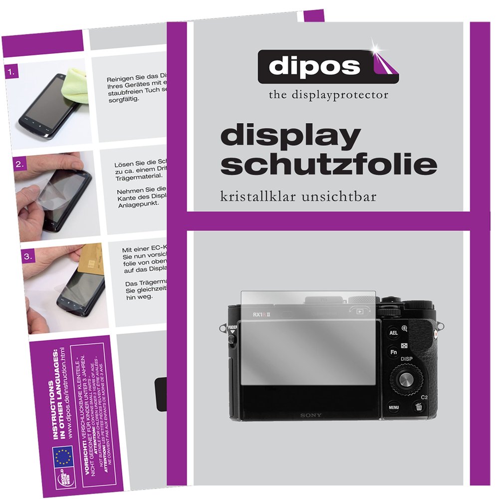 dipos 6x Clear Screen Protectors for Sony Cyber-Shot DSC-RX100 III