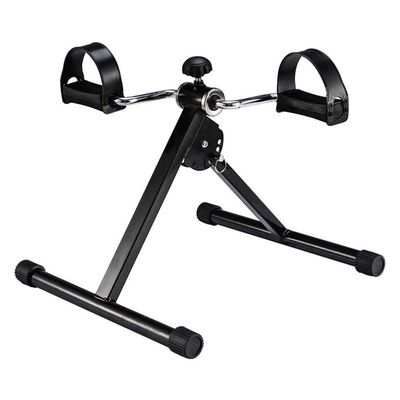 Sywlwxk Foldable Mini Pedal Exerciser for Arms and Legs, Adjustable Home Fitness and Rehabilitation Trainer