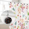 Round Shower Curtain Hooks, 12-Pack, Rust-Resistant Stainless Steel, Roller Glide Rings, Cartoon Halloween Decor view 4