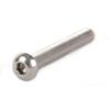 TANGJIANCHENG TTTtang ISO 7380 M3/M4/M5 GB70.2 304 Stainless Steel A2 Button Head Hex Socket Screws HW016, M4 × 8 mm, 20 pcs view 2