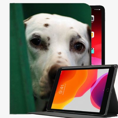 Slim Shell Case for iPad mini 4/5 (7.9-inch), Dalmatian Dog Face Design