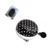 Ding Dong Bicycle Bell, 60 mm, Black, with Tube Patch view 1