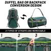 MIER Large Duffel Bag with Shoe Compartment, Durable and Water-Resistant view 2