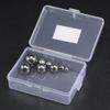 Sourcing Map 8-Piece 316L Stainless Steel Bearing Ball Set, 8 Sizes view 4