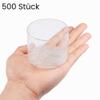 500 Clear Glass Balls, 3.5 mm Solid Round Boiling Stones view 3