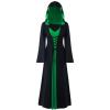 LPFNSF Vintage Witch Dress, Women's Renaissance Vampire Costume, Green 3XL view 1