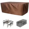 RURGLY 152 x 104 x 71 cm Rectangular Patio Furniture Cover Set view 1