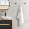 Avalon Towels White Bath Towels, Set of 4, 68.6 x 137.2 cm, 100% Cotton, Absorbent and Quick-Drying, Super Soft for Everyday Bathroom Use view 4