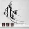 Nomadic Fish Wall Sticker for Living Room and Kitchen, Waterproof Wall Decoration, 59 x 59 cm view 1