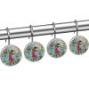 Ballet Girl Ballerina Shower Curtain Hooks, Set of 12 view 2