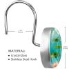 Lotus Flower Shower Curtain Rings, Set of 12 view 3