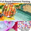5D DIY Diamond Painting Kit, Red Flower Bird, Full Drill, 40 x 80 cm view 3