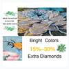 5D DIY Diamond Painting Kit, Red Flower Bird, Full Drill, 40 x 80 cm view 4