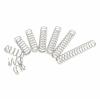 Liovns Mdingbao Compression Springs, 10 Small Springs, 0.8 mm Wire Diameter, 5 mm Outer Diameter, Stainless Steel, 5 mm–50 m Length (Length: 5 x 15 mm) view 1