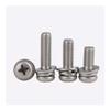 TANGJIANCHENG TTTtang M3 GB9074.4 304 Stainless Steel Phillips Machine Screws with Lock and Flat Washers, HW013, 20 pcs view 1
