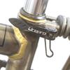 Black Aluminum Seatpost Clamp for Brompton view 1