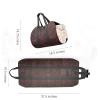 TANYTAO-SHOP Fireplace Log Carrying Bag, Outdoor Firewood Storage and Transport Canvas Tote view 2