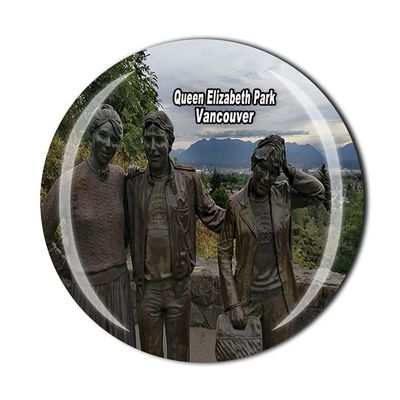 Queen Elizabeth Park Vancouver Canada Crystal Refrigerator Magnet Souvenir Gift