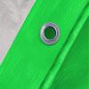 HYHMJ Multi-Purpose Waterproof Tarp, Green/Silver, 2.8 x 5.8 m view 4