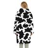 Hooded Blanket Poncho, Thick Fleece Wearable Blanket, XL view 4