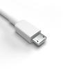 Justcom Micro-USB Charging Cable for Alcatel U3 2018, White, 1 m view 3