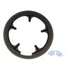 X AUTOHAUX Chainring Guard, 1 Pc, for MTB & Road Bikes, Plastic view 1