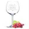 GRAVURZEILE Leonardo Red Wine Glass – “Lucky to Have a Dad Like You” – 460 ml view 1