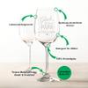 GRAVURZEILE Leonardo Red Wine Glass – “Lucky to Have a Dad Like You” – 460 ml view 2