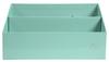 Exacompta 67963D Aquarel Letter Tray and Organizer, 3-Tier, Pastel Green view 1